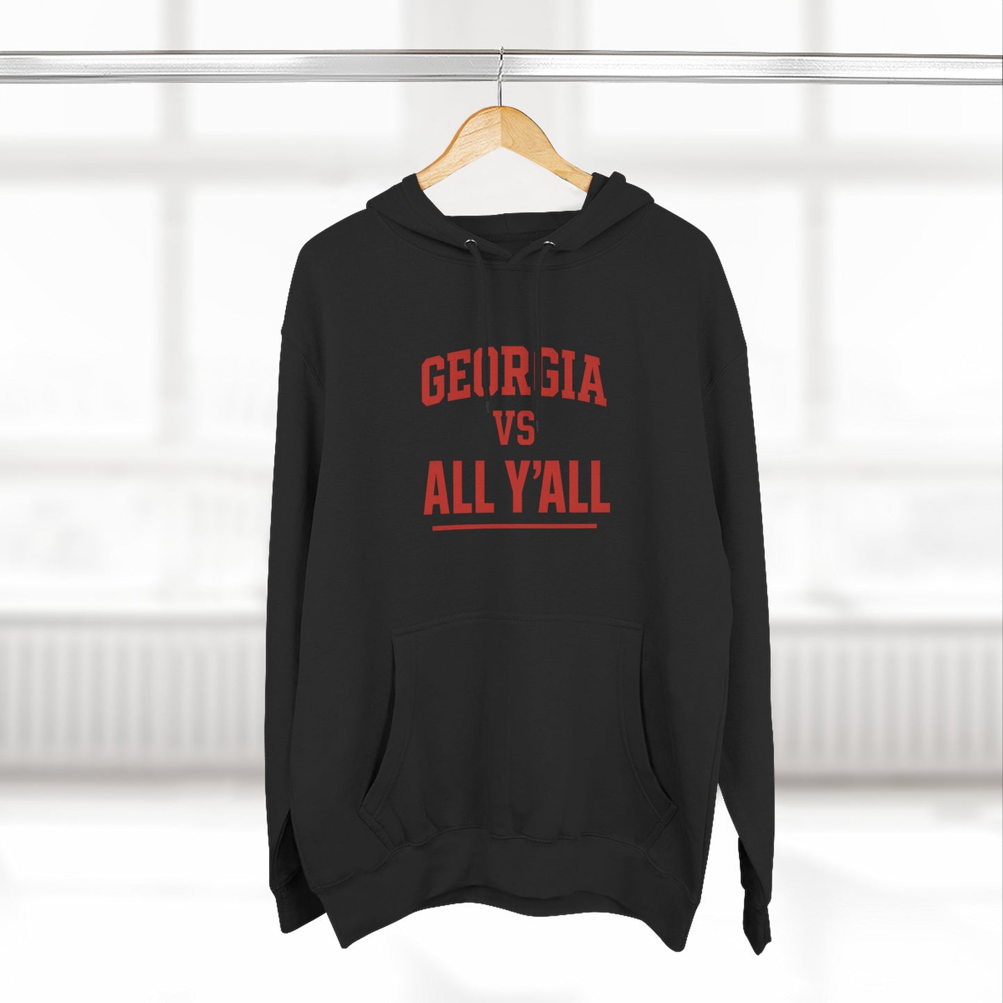 Georgia Bulldogs 'Go Dawgs' Hoodie — UGA Three-Panel Fleece