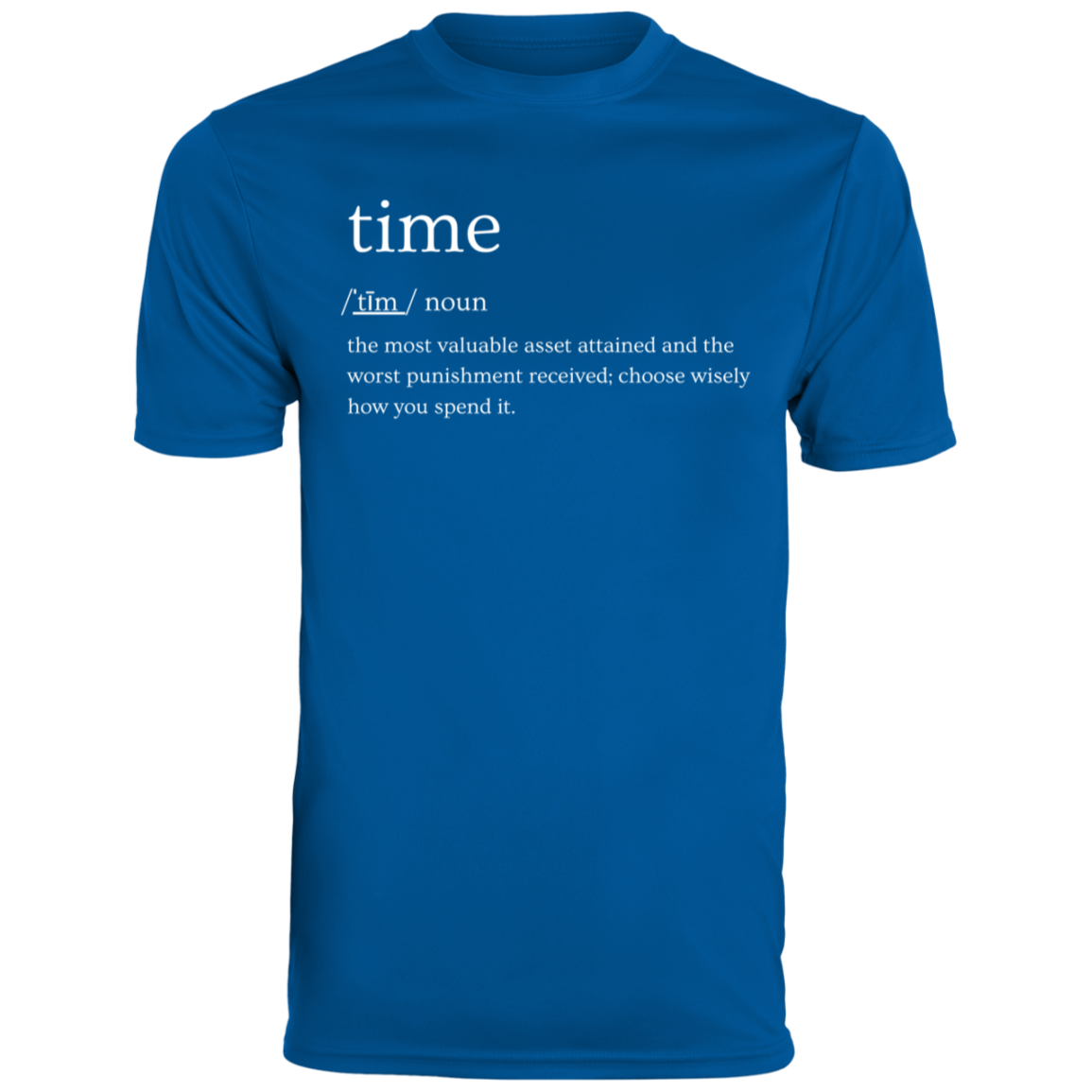 Time Men's Moisture-Wicking Tee
