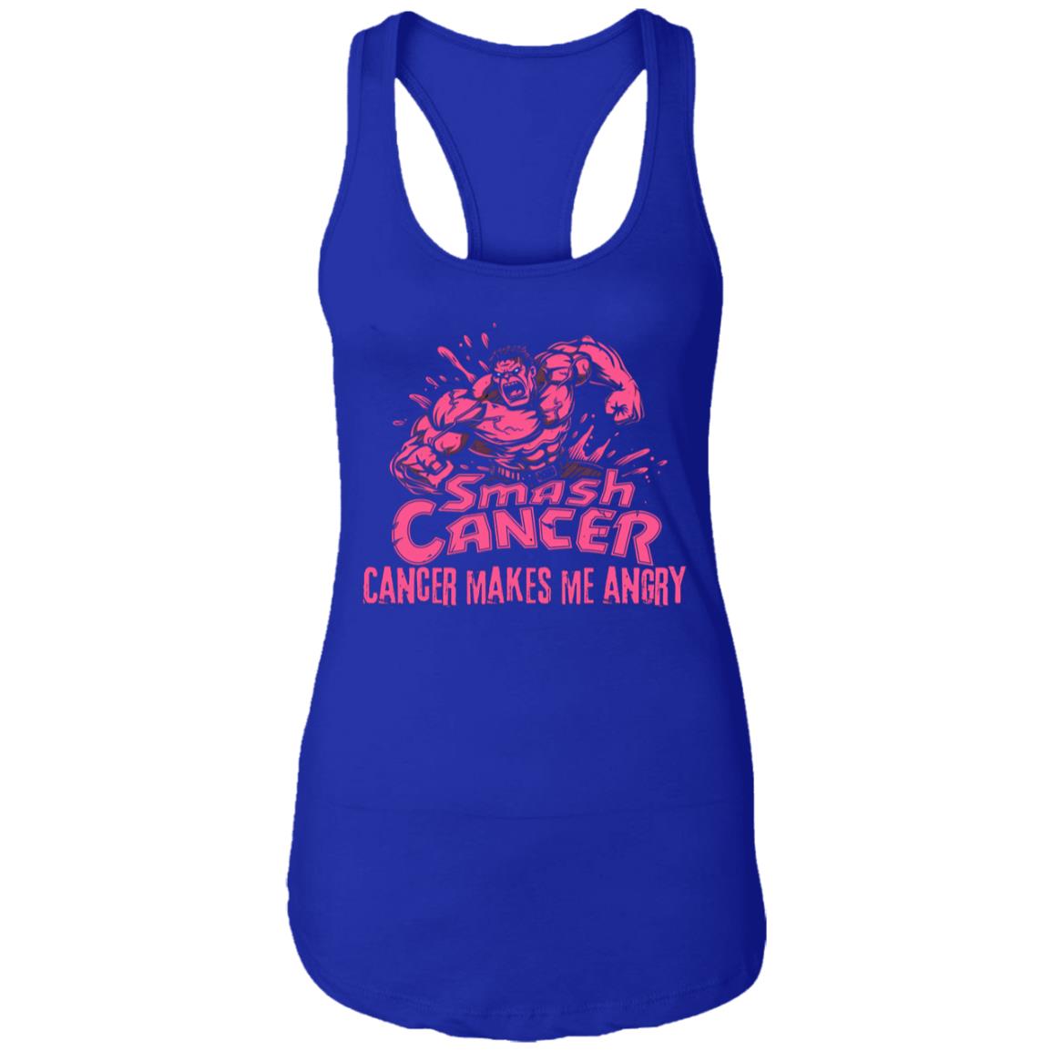 Smash Cancer Ladies Ideal Racerback Tank