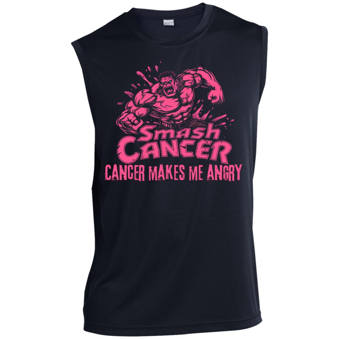 Smash Cancer Sleeveless Performance Tee