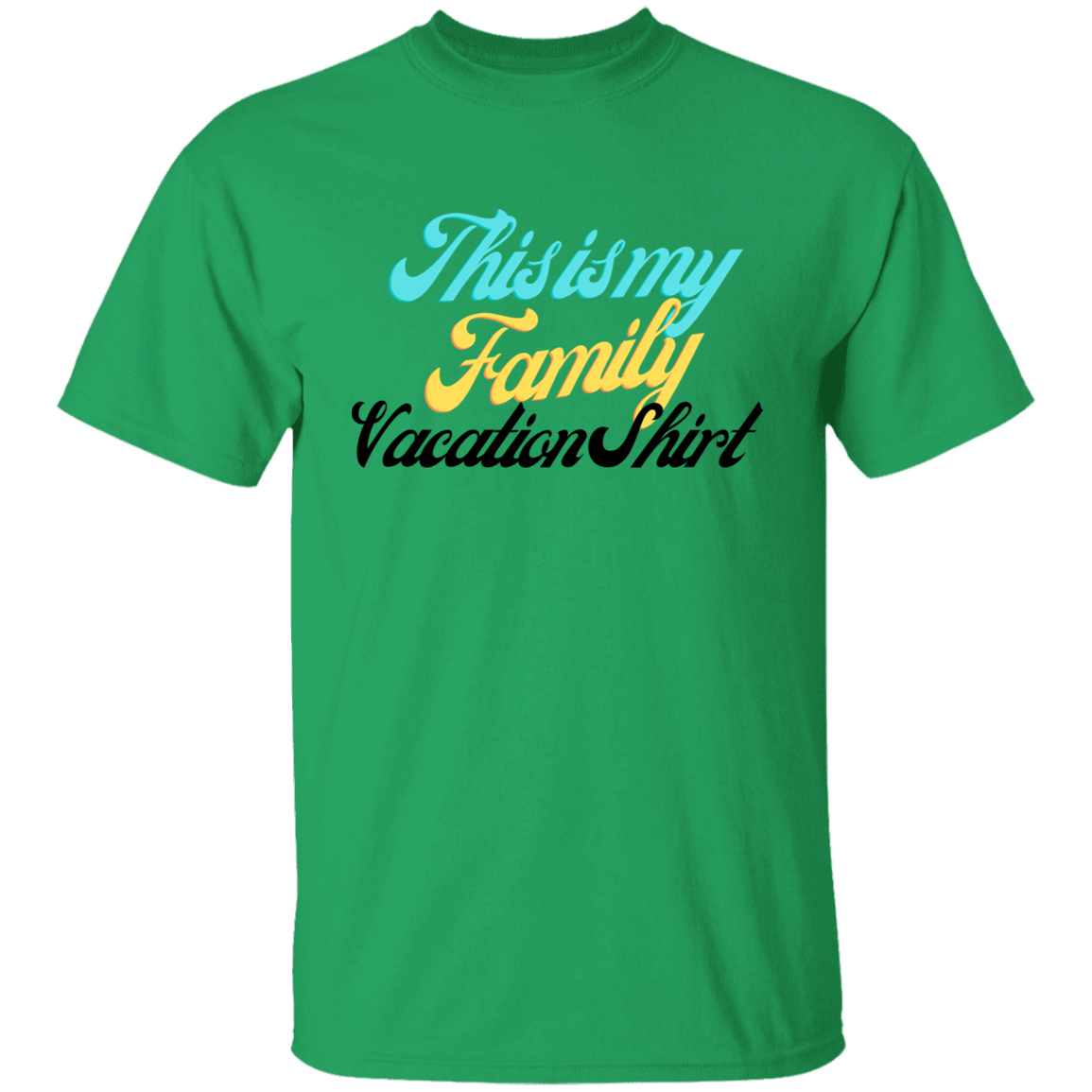 Family Vacation Youth 5.3 oz 100% Cotton T-Shirt