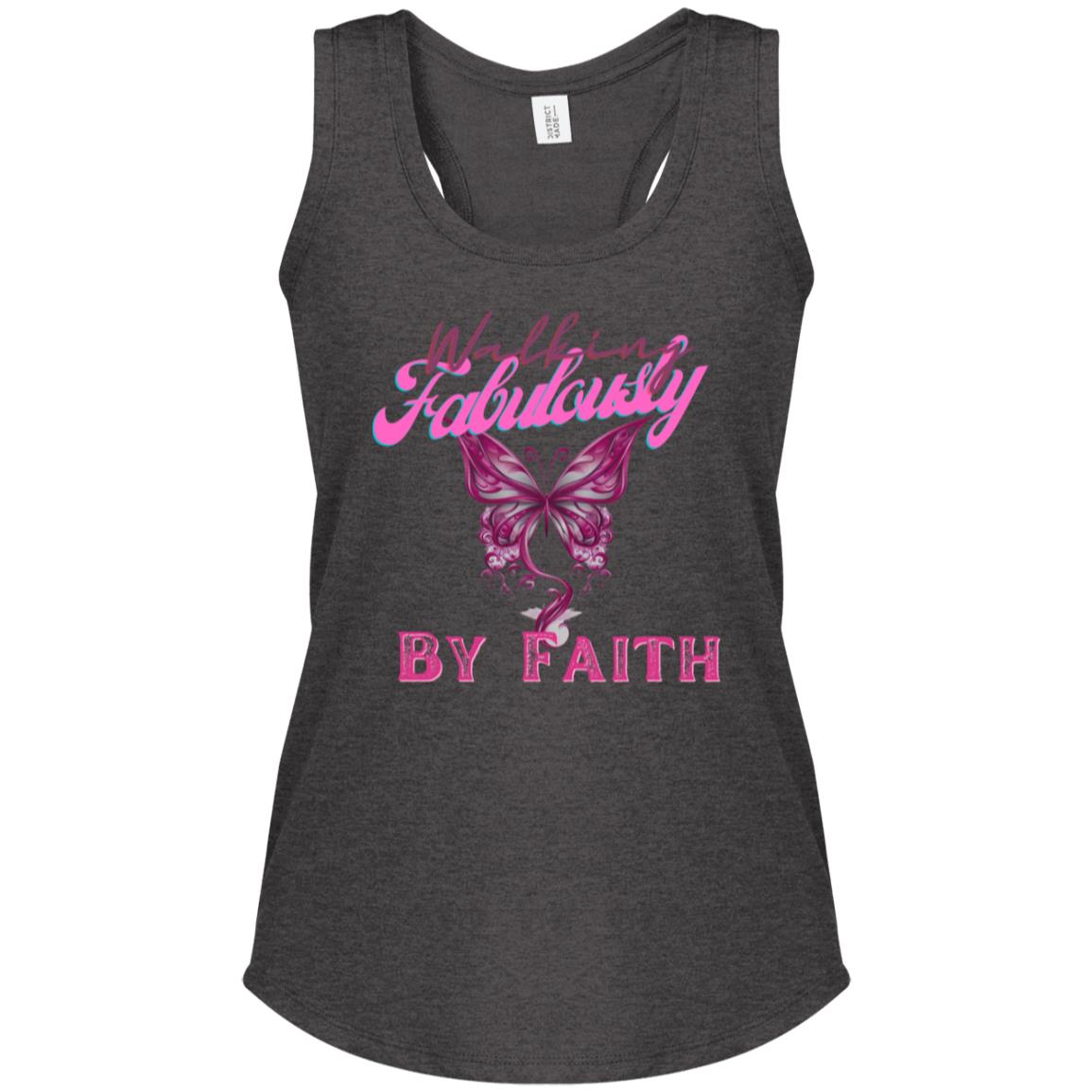 Pink Ribbon Women's Perfect Tri Racerback Tank