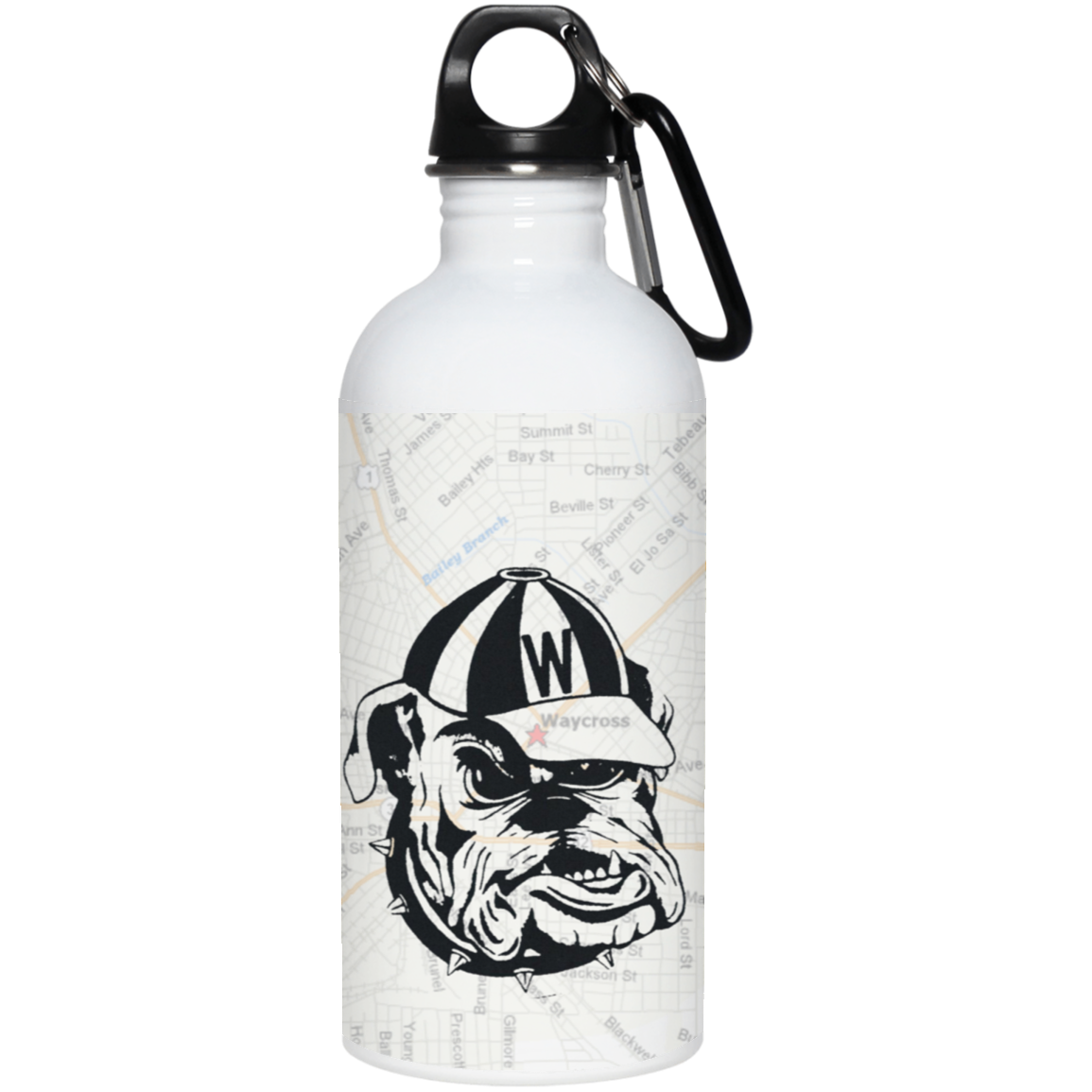 Waycross Bulldog 20 oz. Stainless Steel Water Bottle