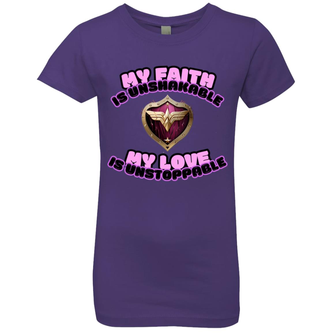 WW Faith & Love Girls' Princess T-Shirt