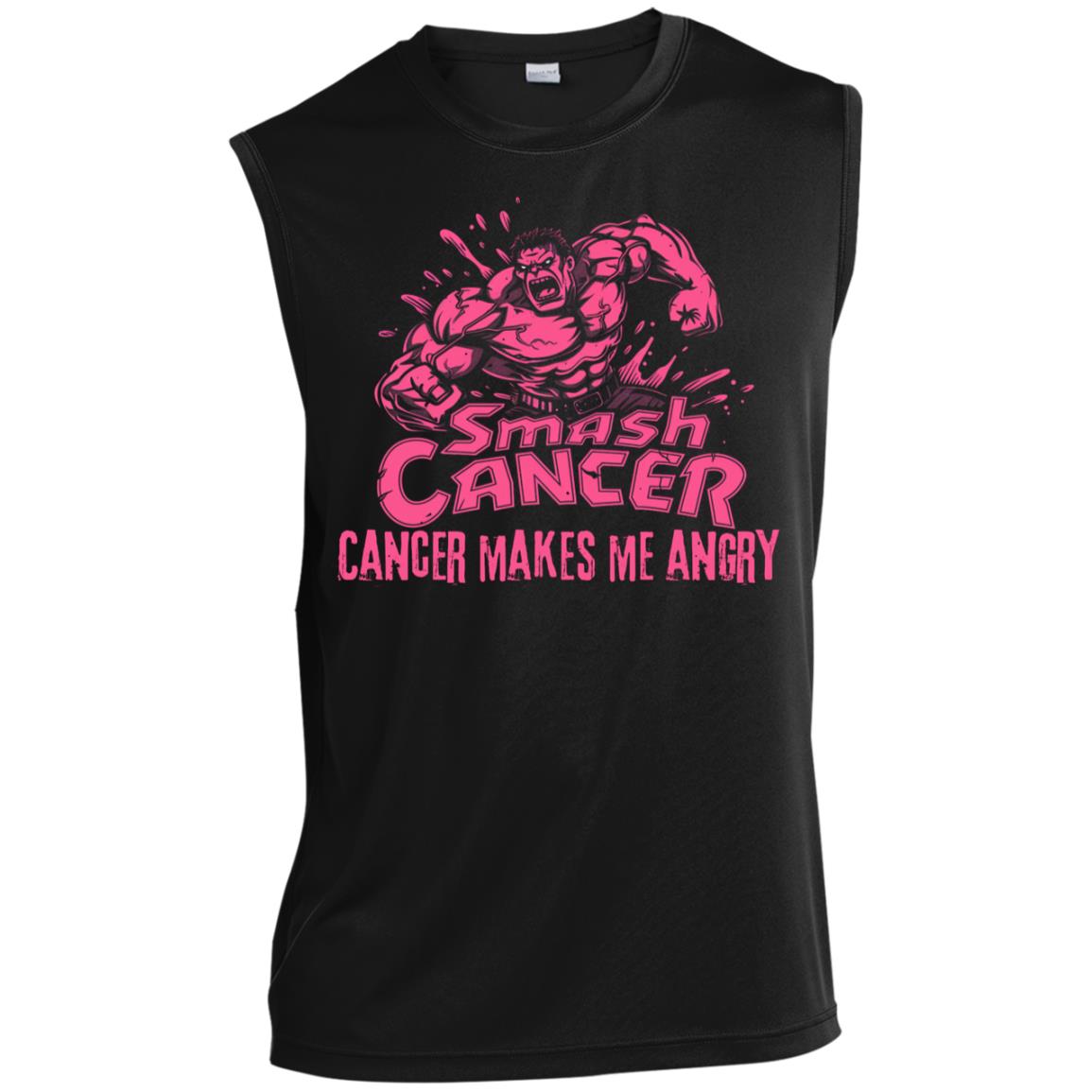 Smash Cancer Sleeveless Performance Tee
