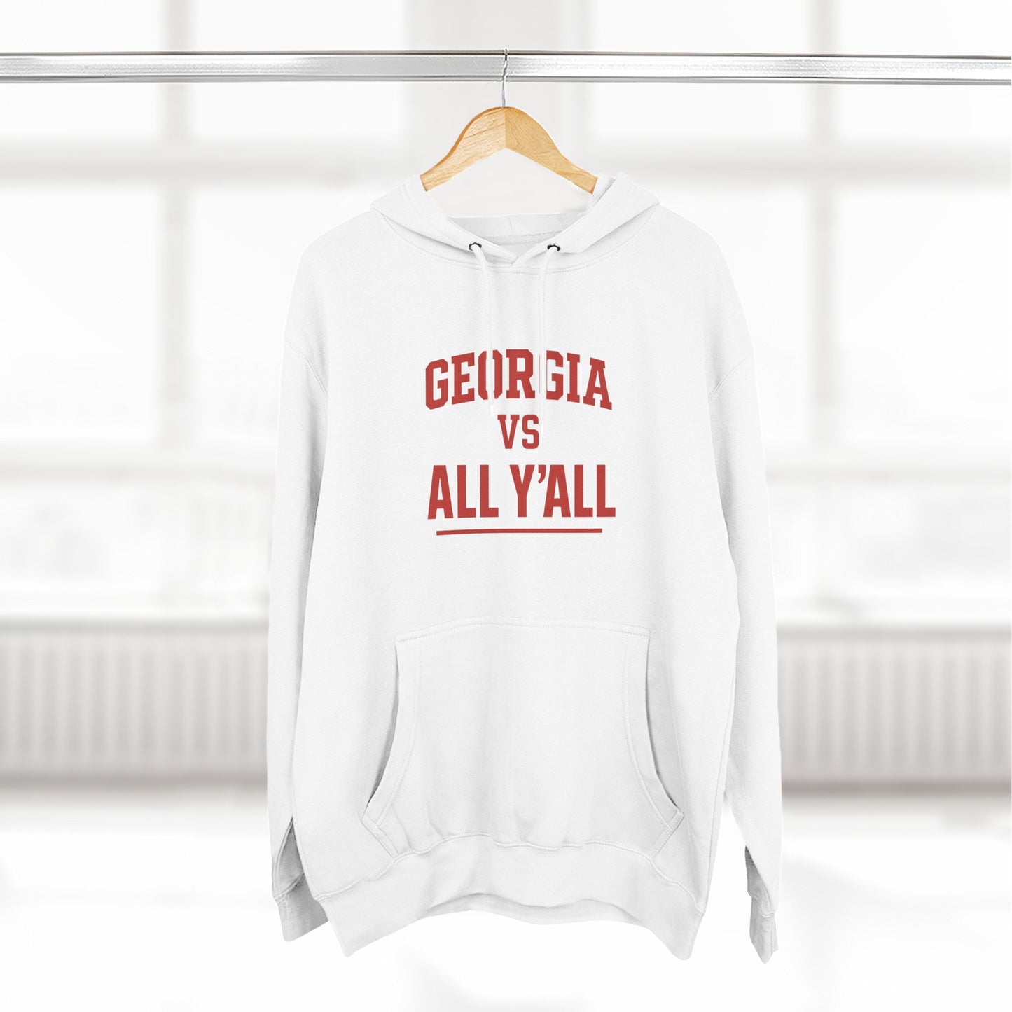 Georgia Bulldogs 'Go Dawgs' Hoodie — UGA Three-Panel Fleece