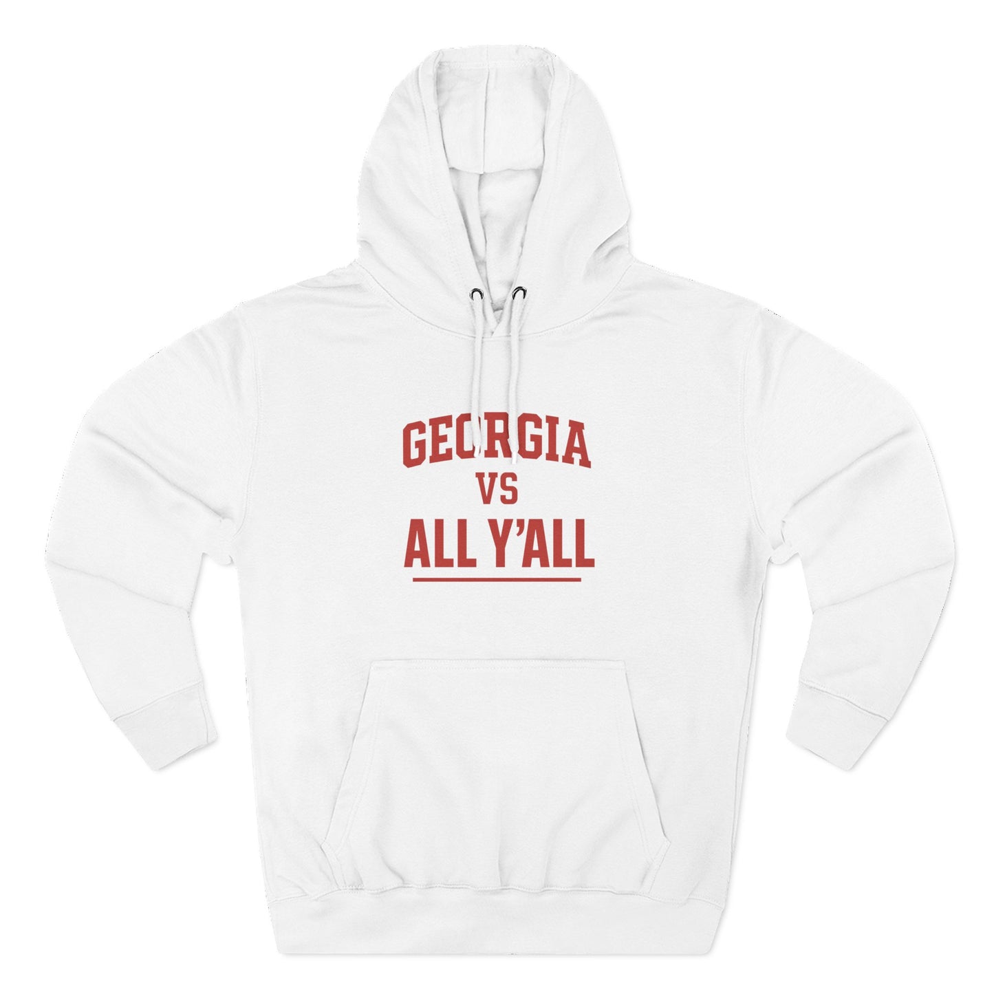 Georgia Bulldogs 'Go Dawgs' Hoodie — UGA Three-Panel Fleece