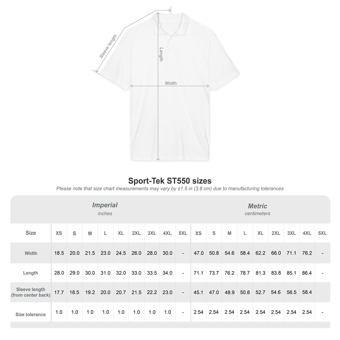 Men's 'Off-Season Parking' Charcoal Performance Polo
