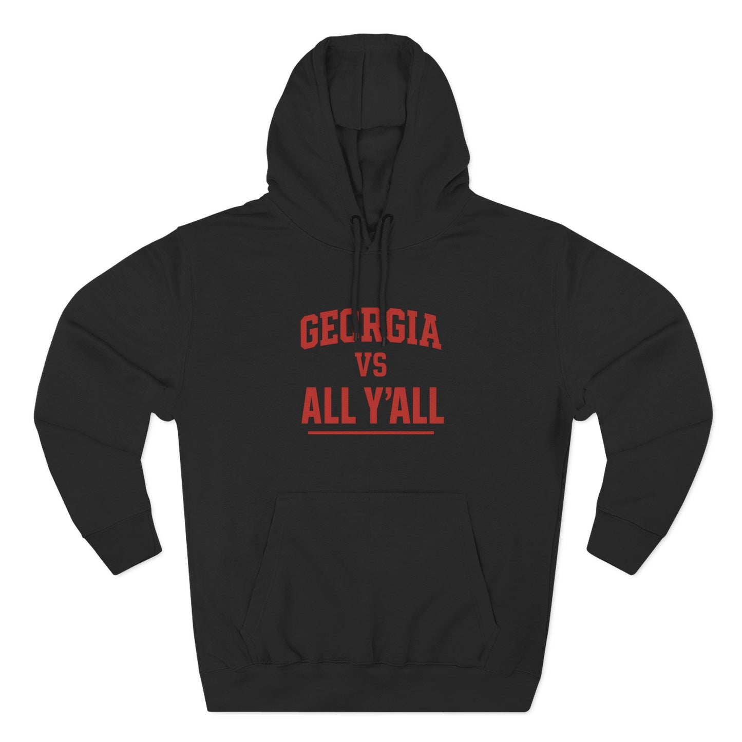 Georgia Bulldogs 'Go Dawgs' Hoodie — UGA Three-Panel Fleece