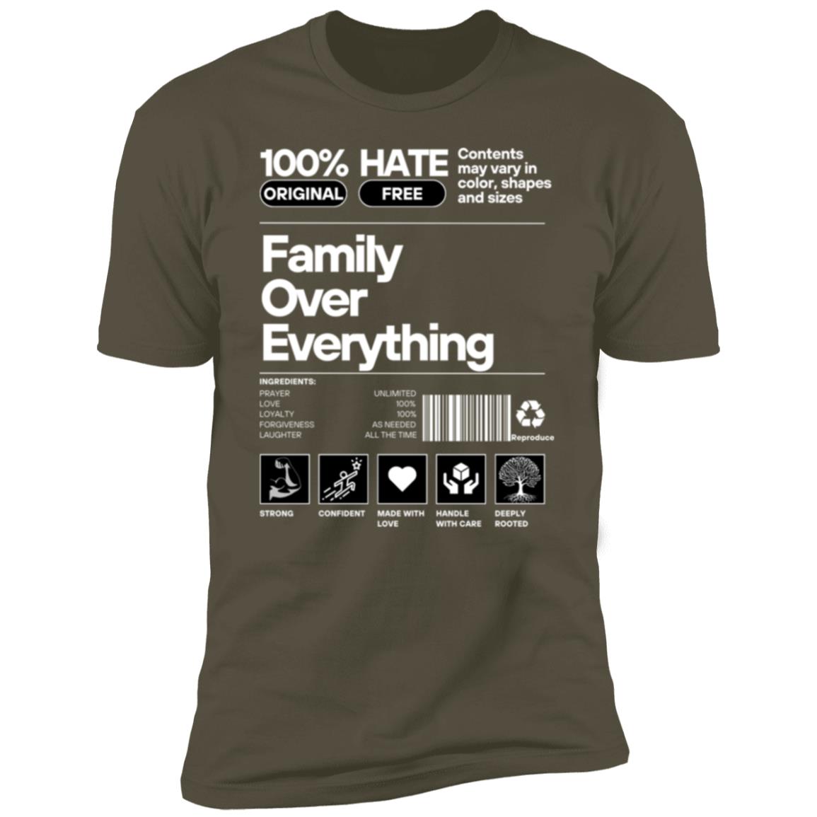 Family Over Everything Premium Short Sleeve T-Shirt