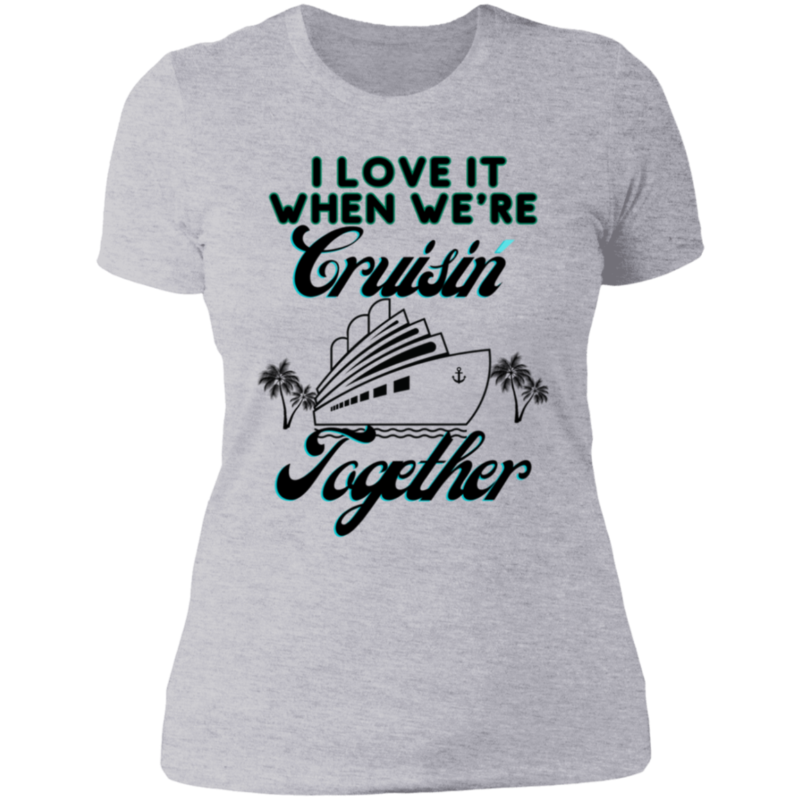 Cruising' Together Ladies' Boyfriend T-Shirt