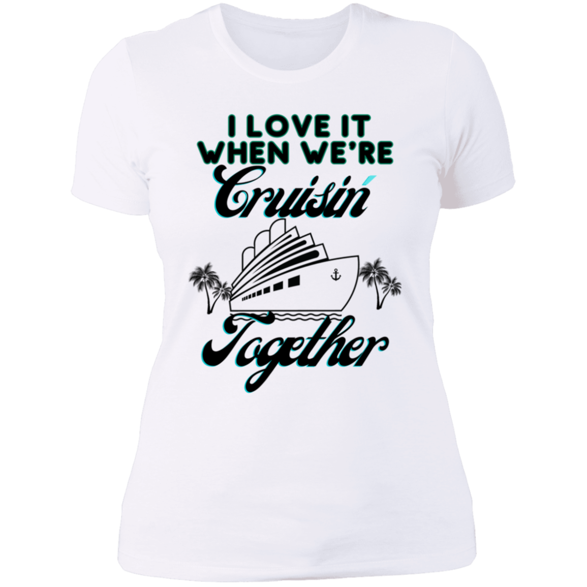 Cruising' Together Ladies' Boyfriend T-Shirt