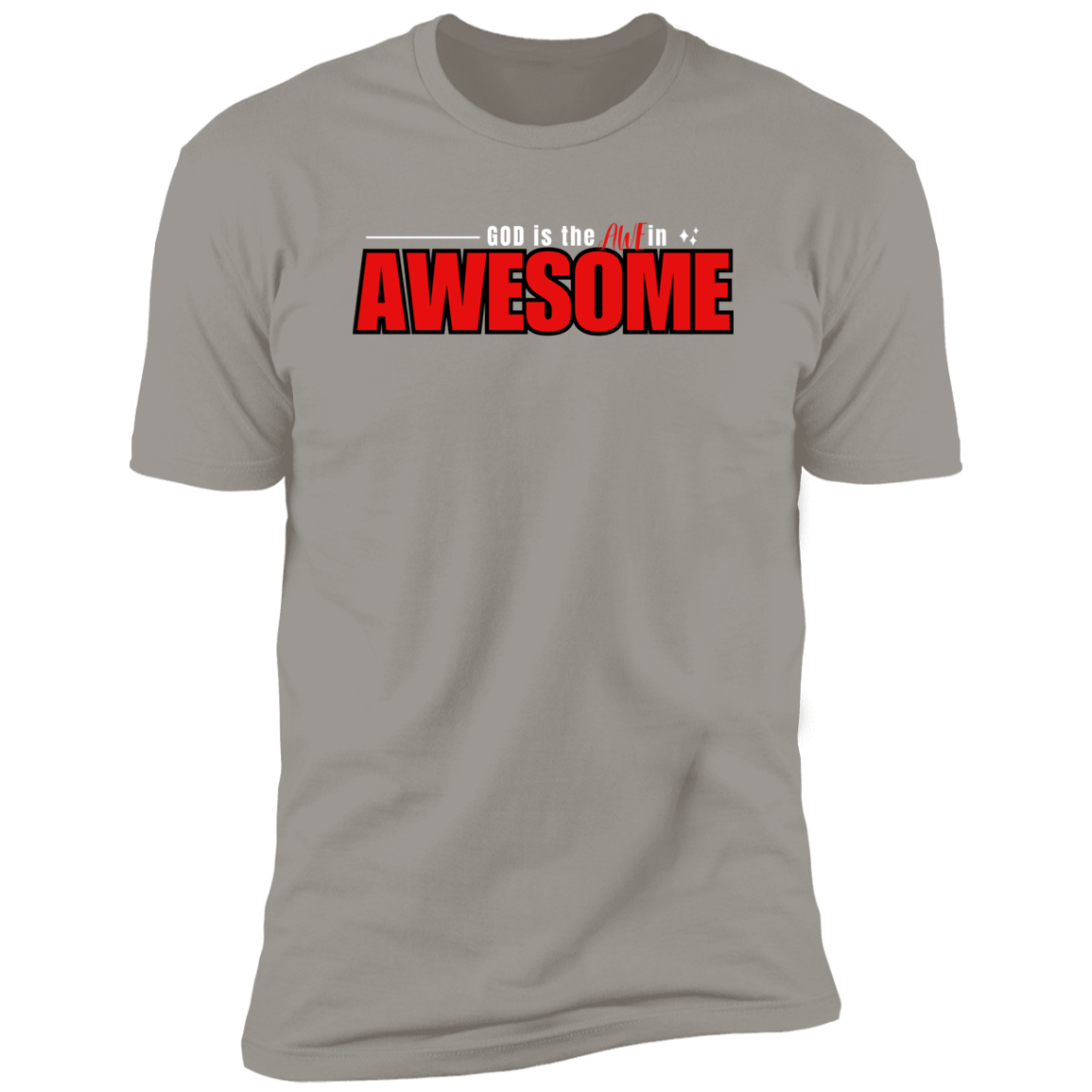 Awesome God Premium Short Sleeve T-Shirt