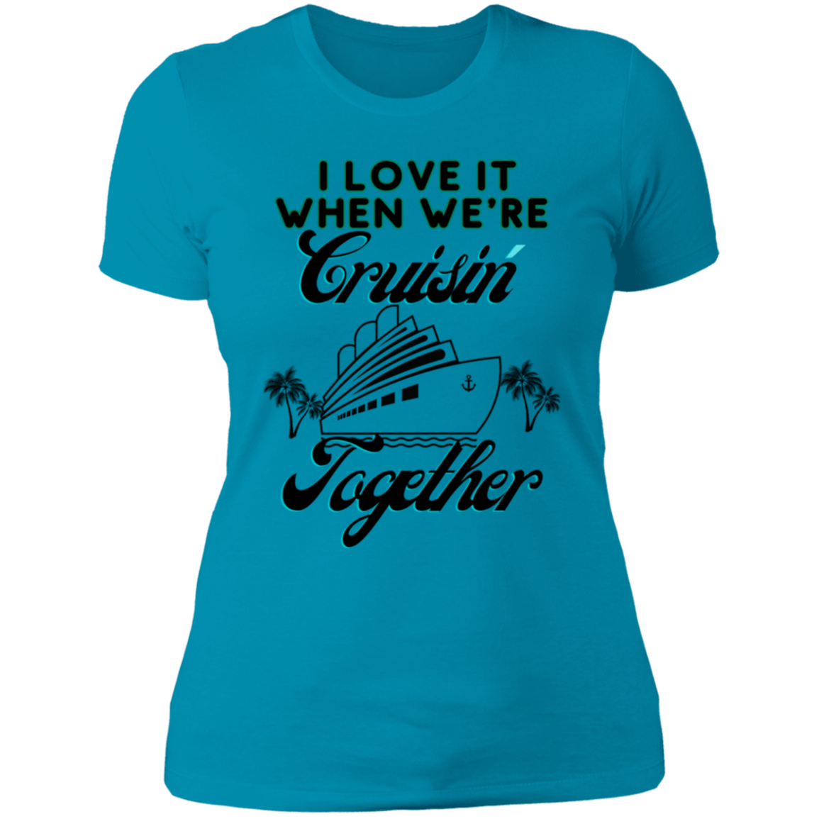 Cruising' Together Ladies' Boyfriend T-Shirt