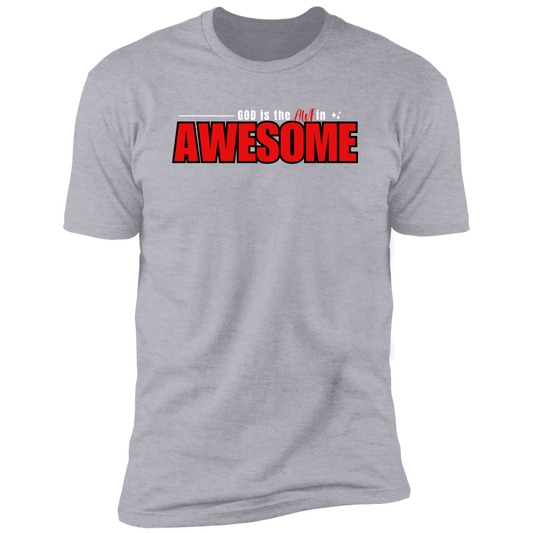 Awesome God Premium Short Sleeve T-Shirt