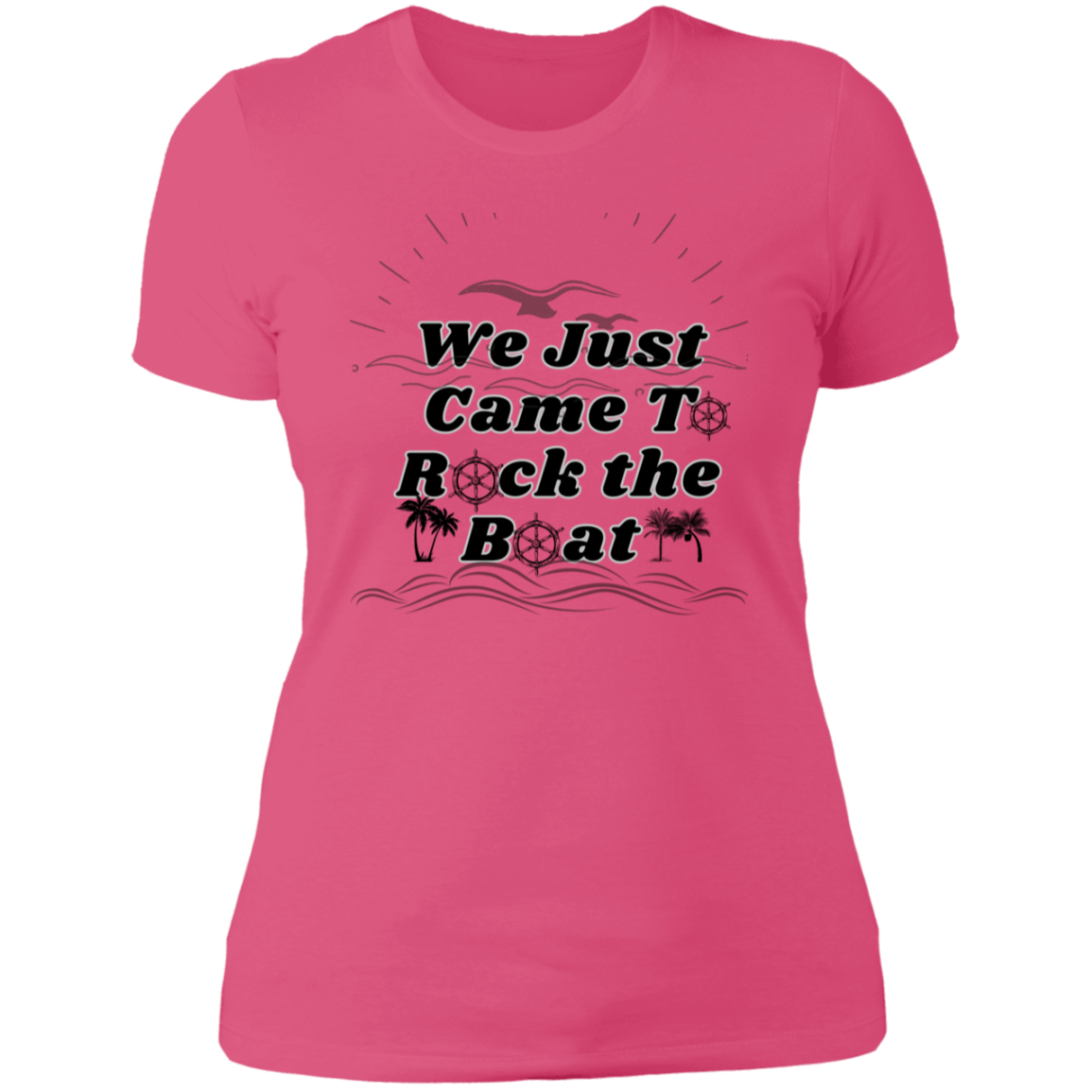 Rock The Boat Ladies' Boyfriend T-Shirt