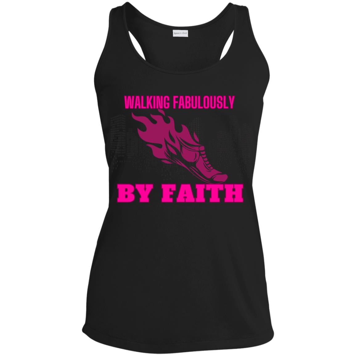 Pink Ribbon Ladies' Performance Racerback Tank