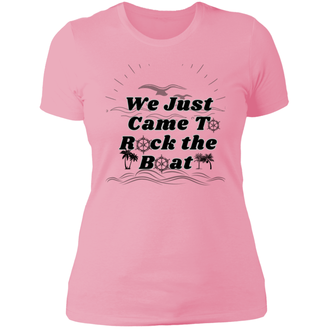 Rock The Boat Ladies' Boyfriend T-Shirt