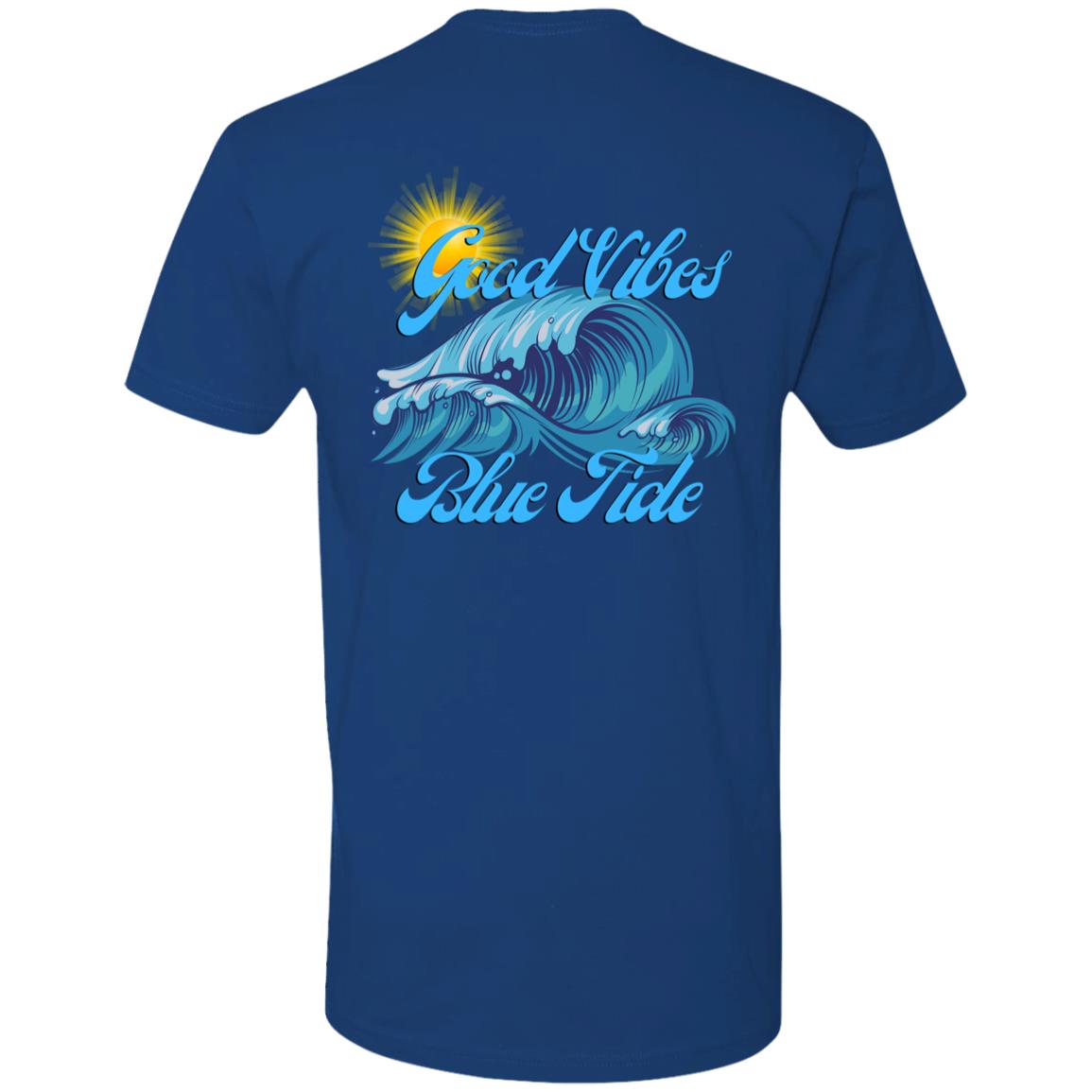 Blue Tide Good Vibes Premium Short Sleeve T-Shirt