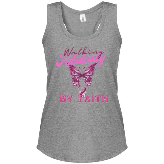 Pink Ribbon Women's Perfect Tri Racerback Tank