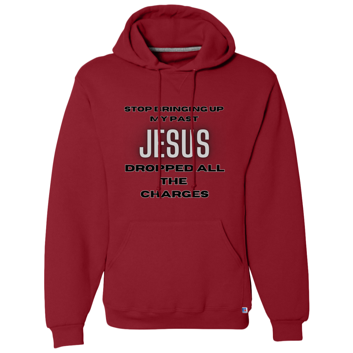 Jesus Dropped The Charges Dri-Power Fleece Pullover Hoodie