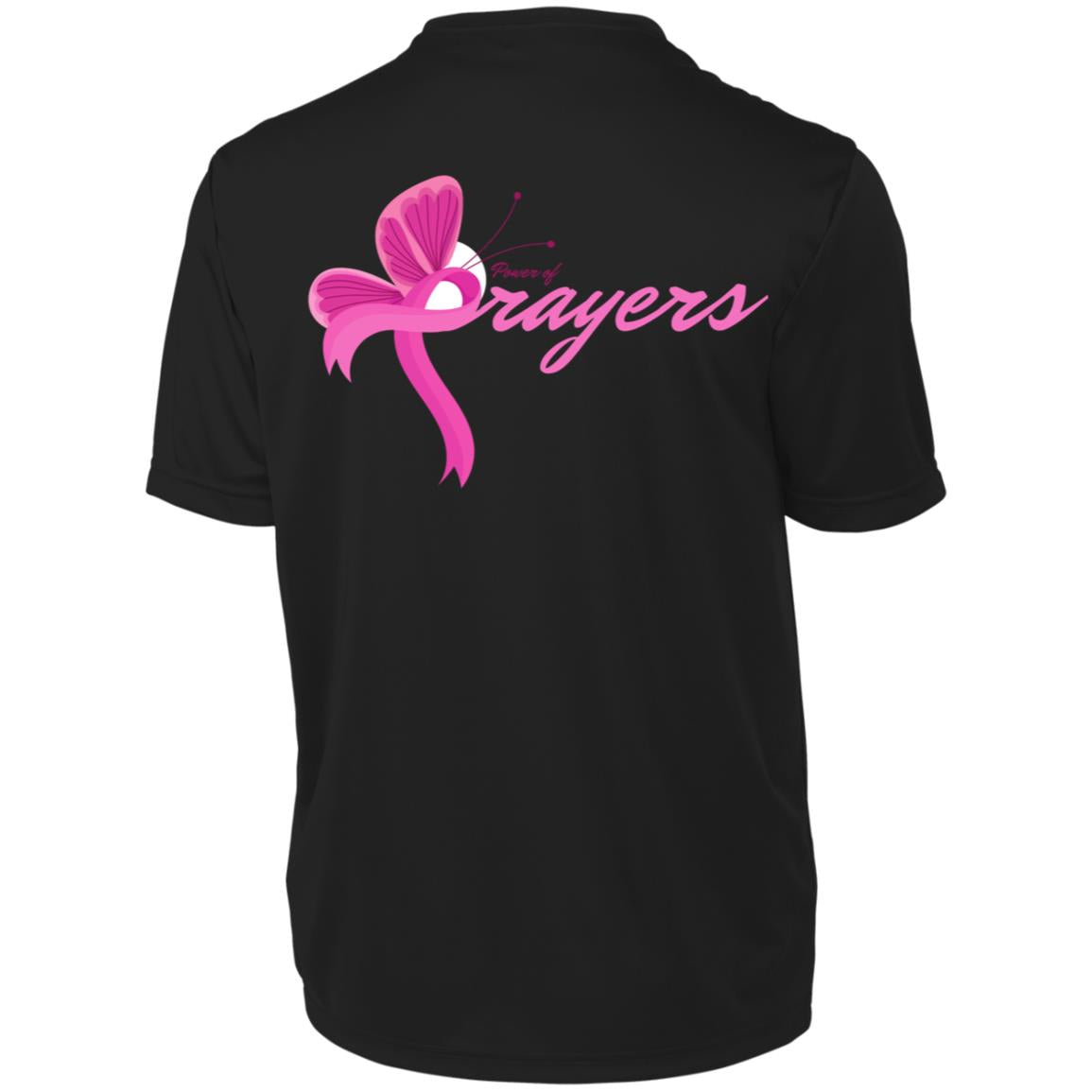 Pink Ribbon Youth Moisture-Wicking Tee