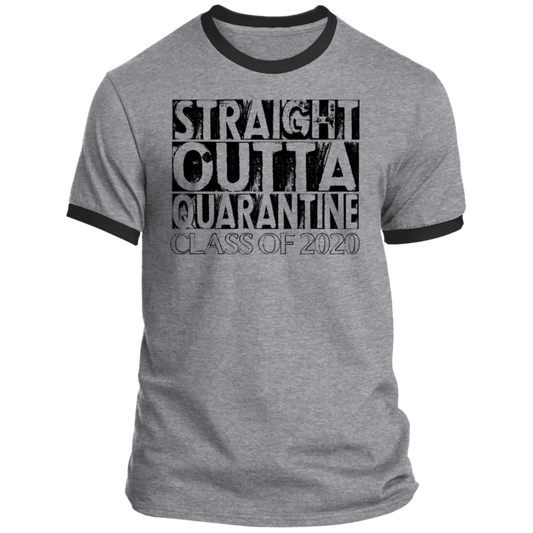 Straight Out of Quarantine Ringer Tee