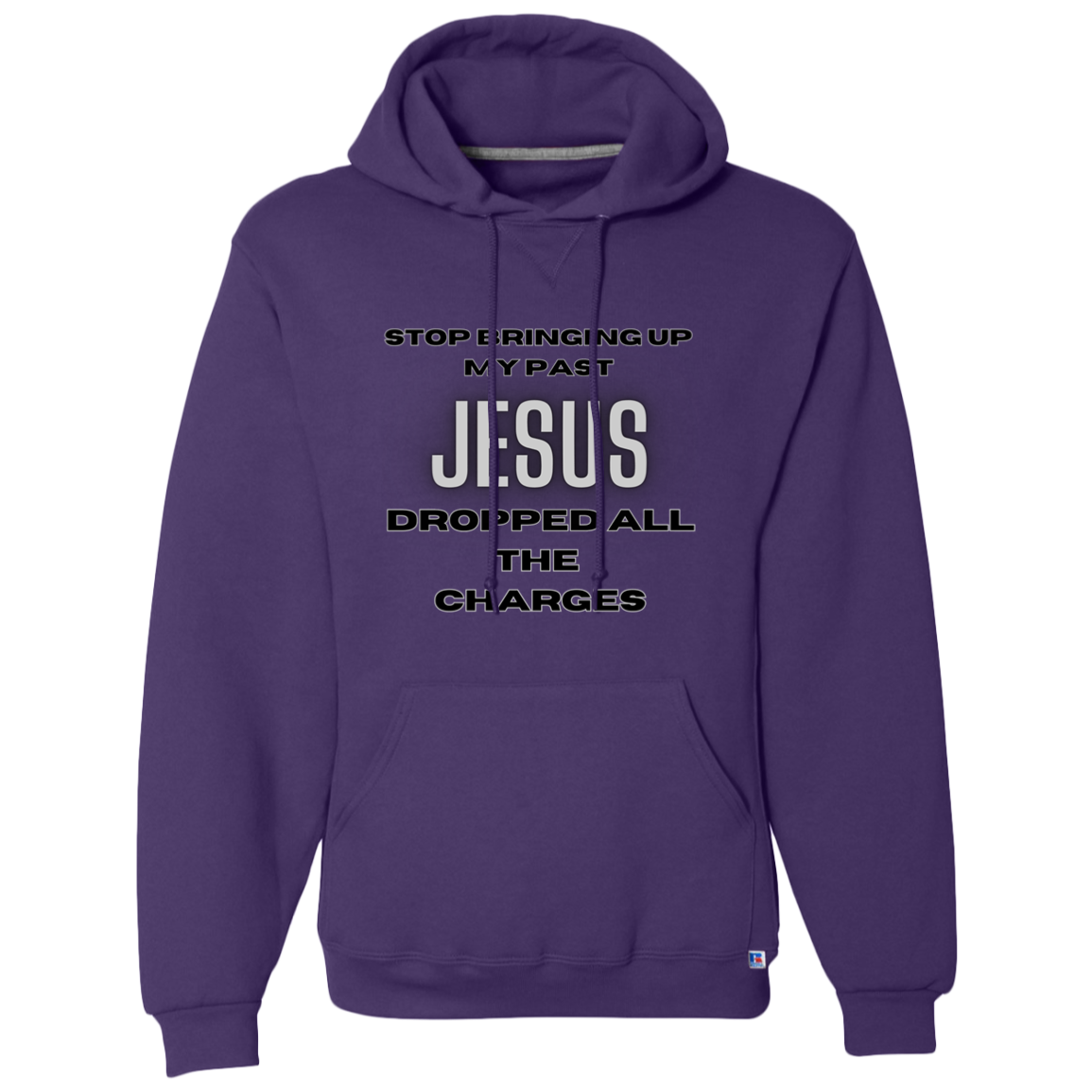 Jesus Dropped The Charges Dri-Power Fleece Pullover Hoodie