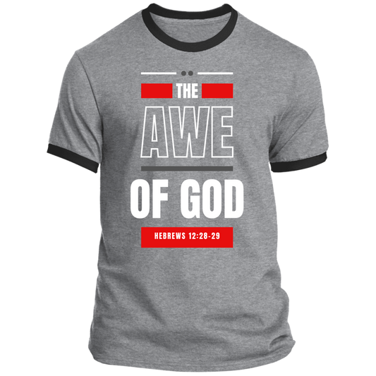 AWE of Godd Ringer Tee