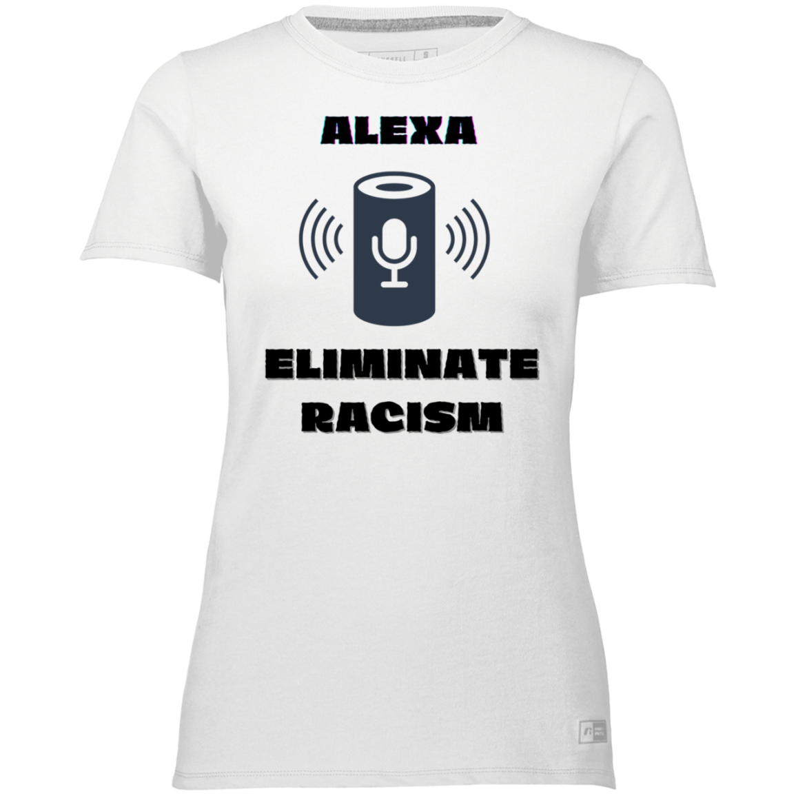 ALEXA ELIMINATE RACISM Ladies’ Essential Dri-Power Tee