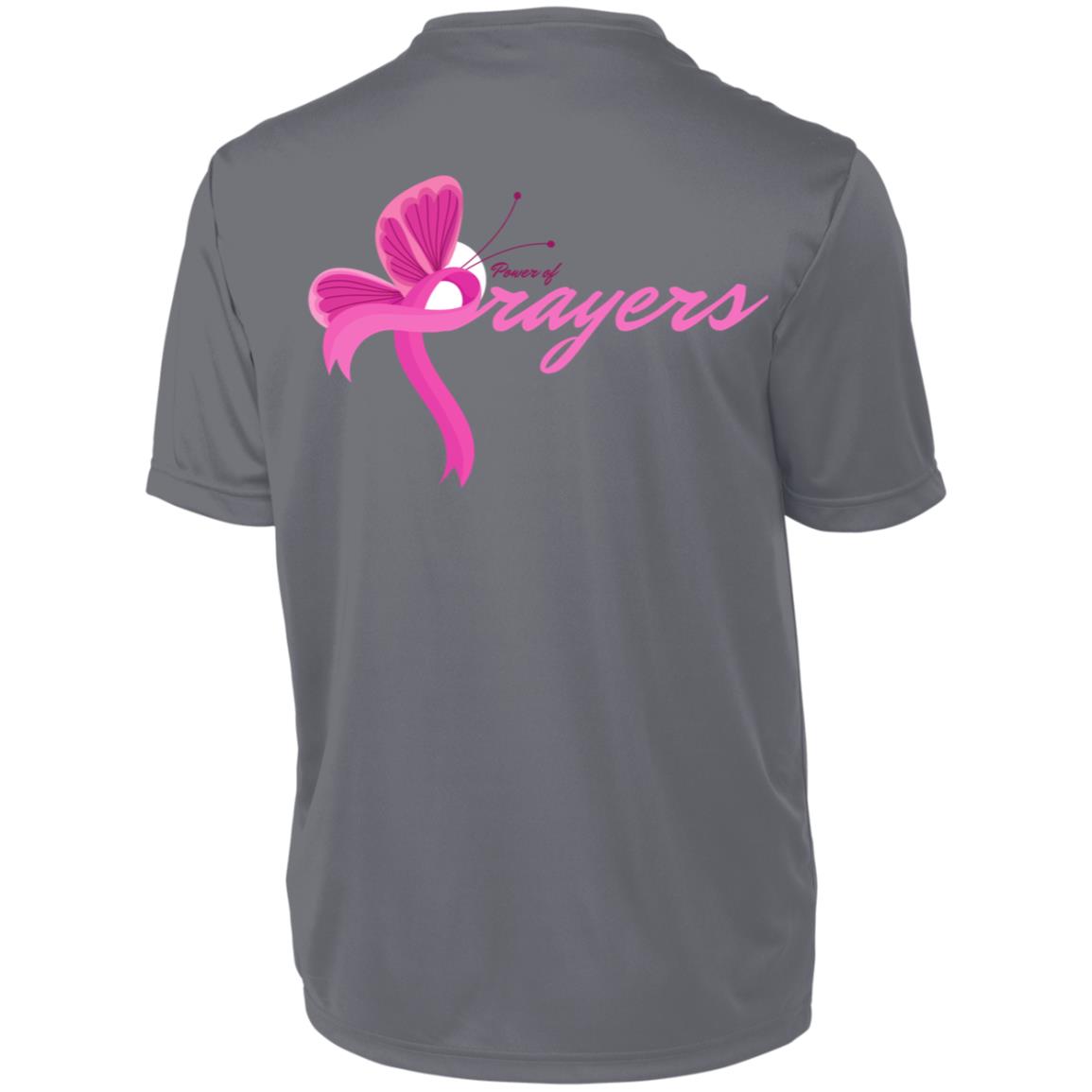 Pink Ribbon Youth Moisture-Wicking Tee