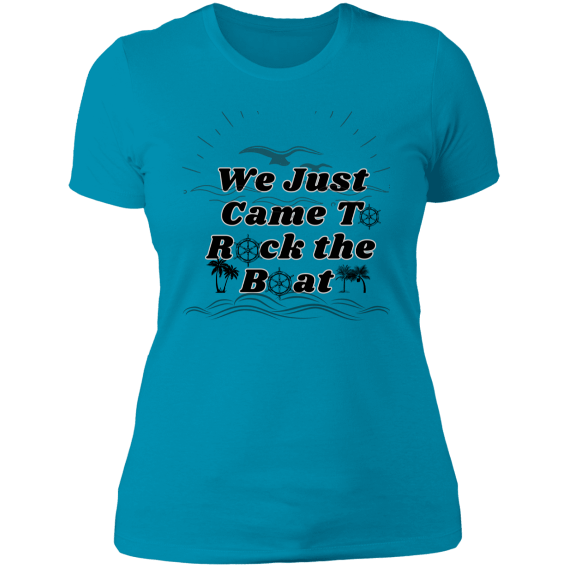 Rock The Boat Ladies' Boyfriend T-Shirt