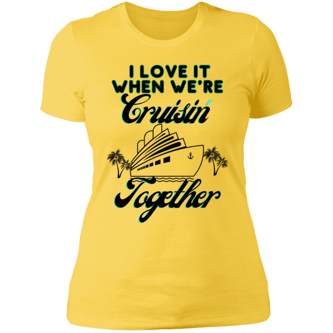 Cruising' Together Ladies' Boyfriend T-Shirt