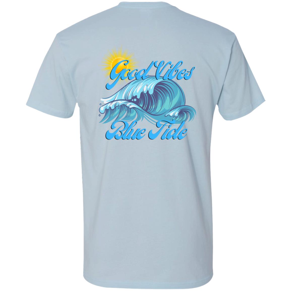 Blue Tide Good Vibes Premium Short Sleeve T-Shirt