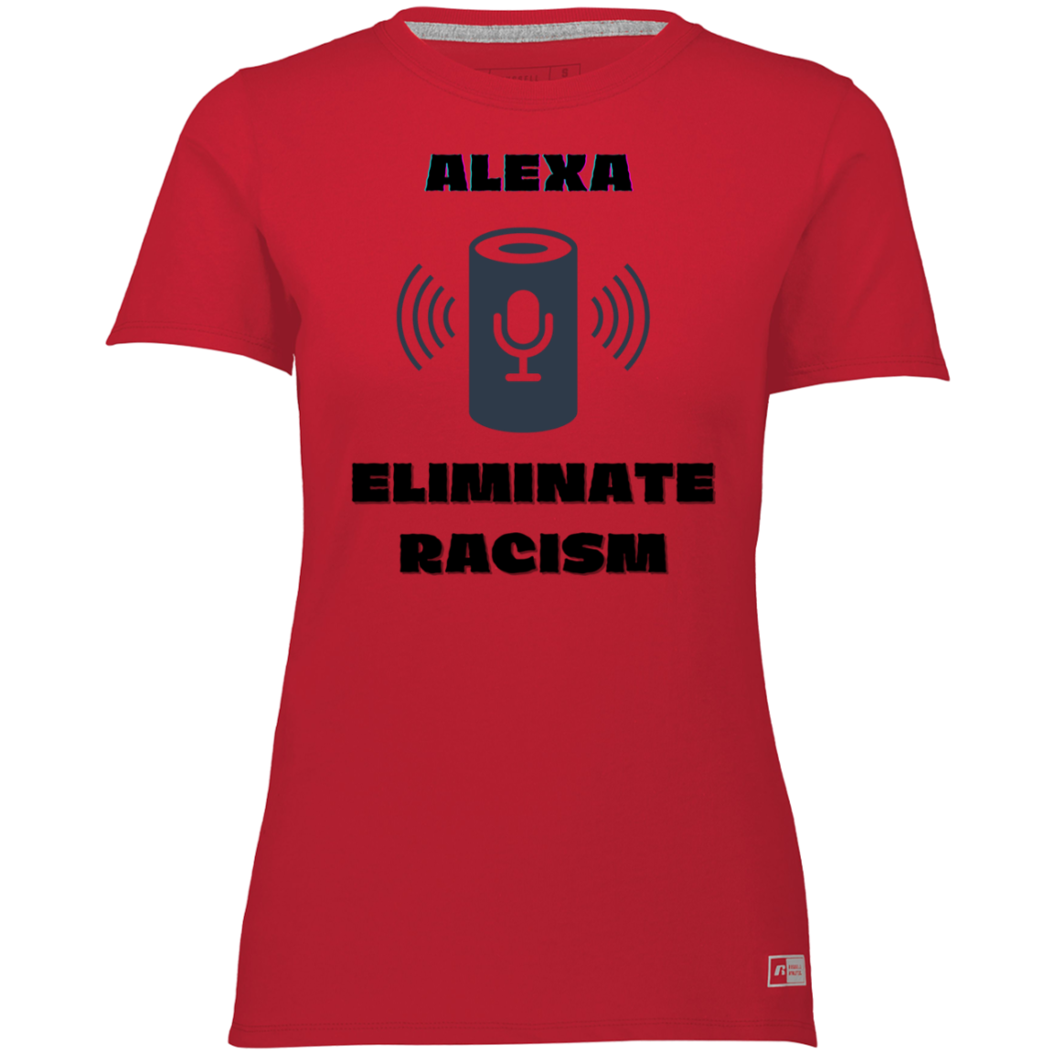 ALEXA ELIMINATE RACISM Ladies’ Essential Dri-Power Tee
