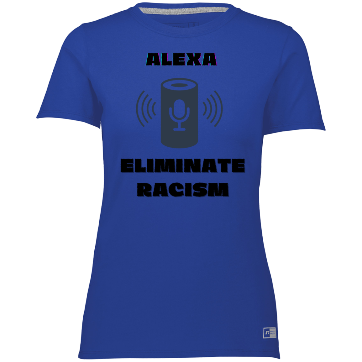 ALEXA ELIMINATE RACISM Ladies’ Essential Dri-Power Tee