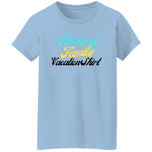 Family Vacation Ladies' 5.3 oz. T-Shirt