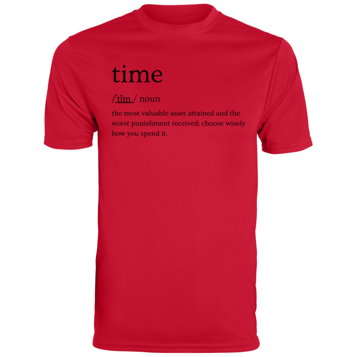 Time Men's Moisture-Wicking Tee