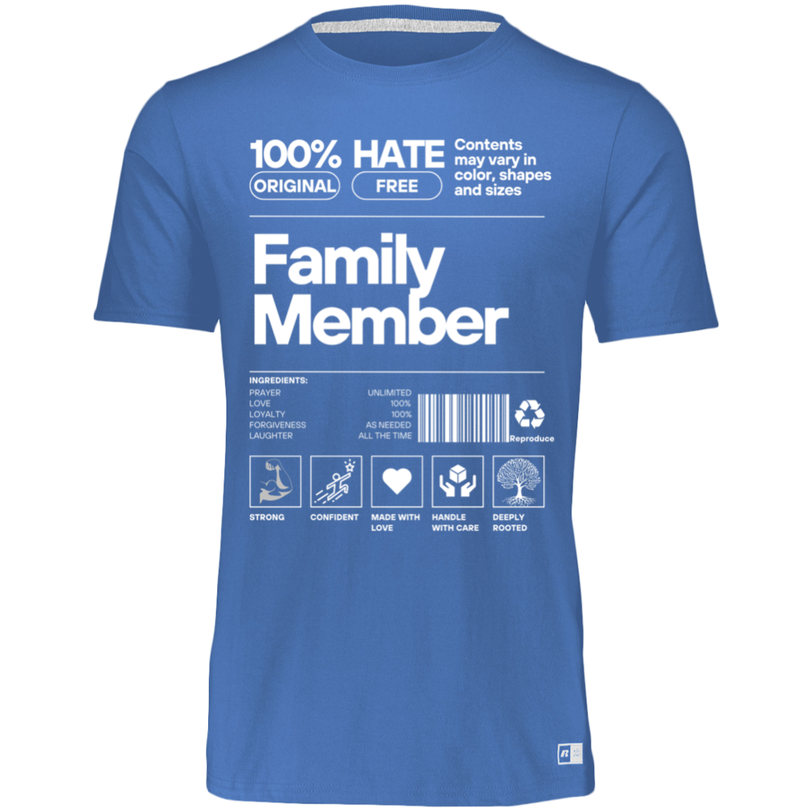 Family Member Youth Essential Dri-Power Tee