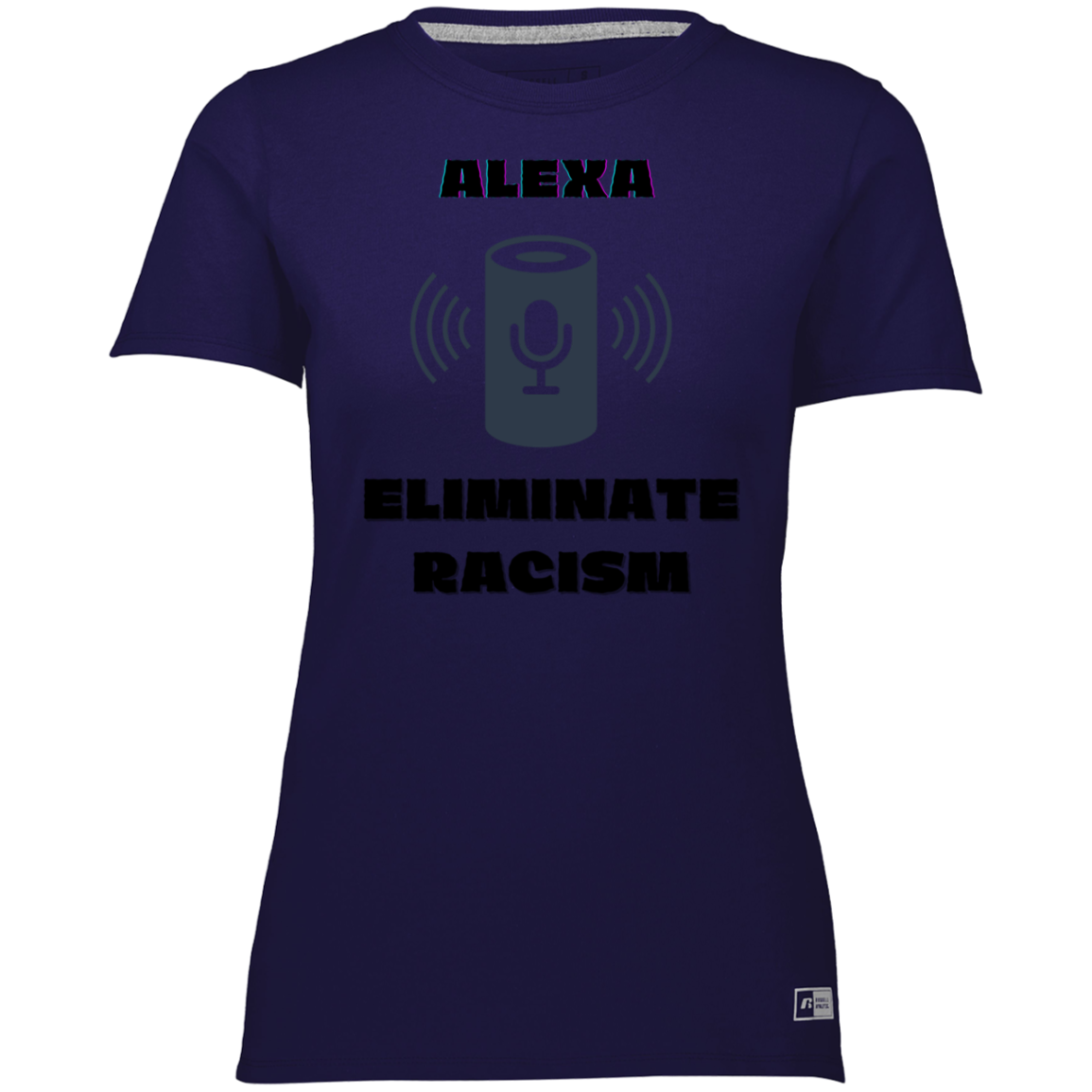 ALEXA ELIMINATE RACISM Ladies’ Essential Dri-Power Tee