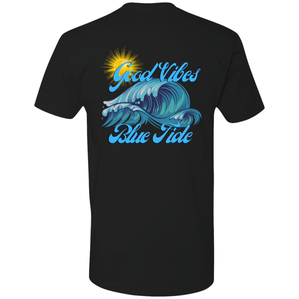 Blue Tide Good Vibes Premium Short Sleeve T-Shirt