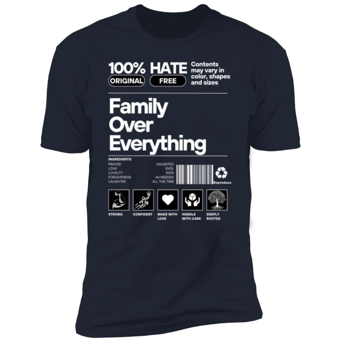 Family Over Everything Premium Short Sleeve T-Shirt