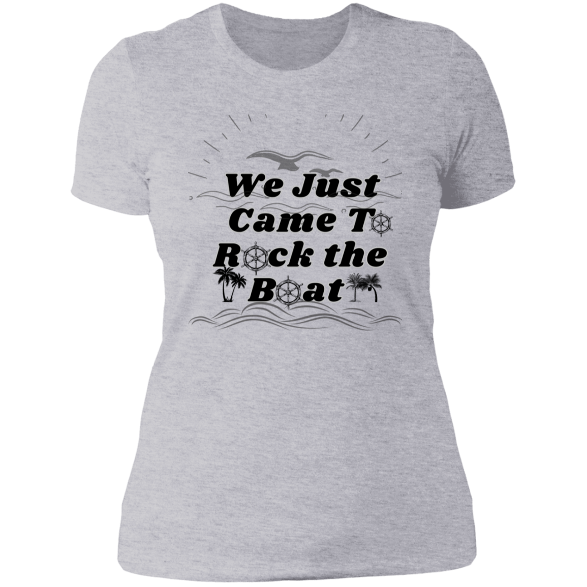 Rock The Boat Ladies' Boyfriend T-Shirt