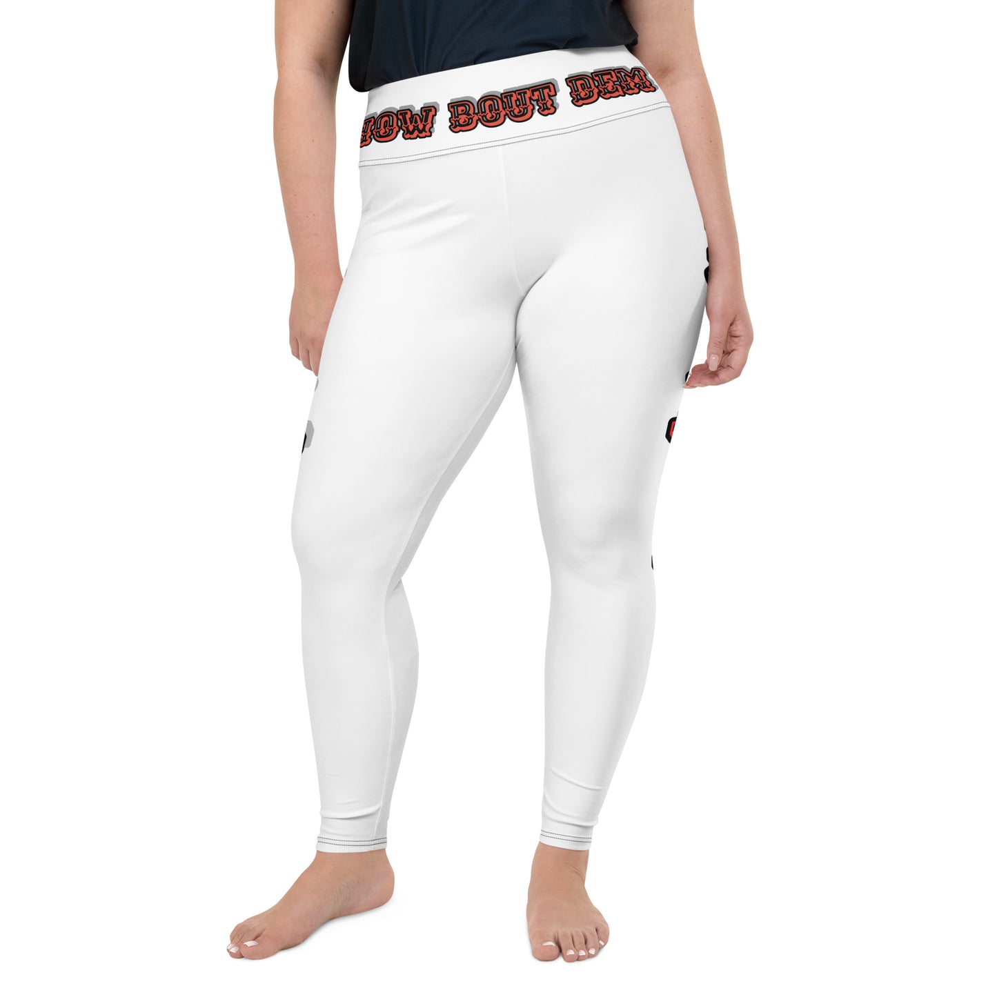 How Bout Dem Dawgs Plus Size Leggings