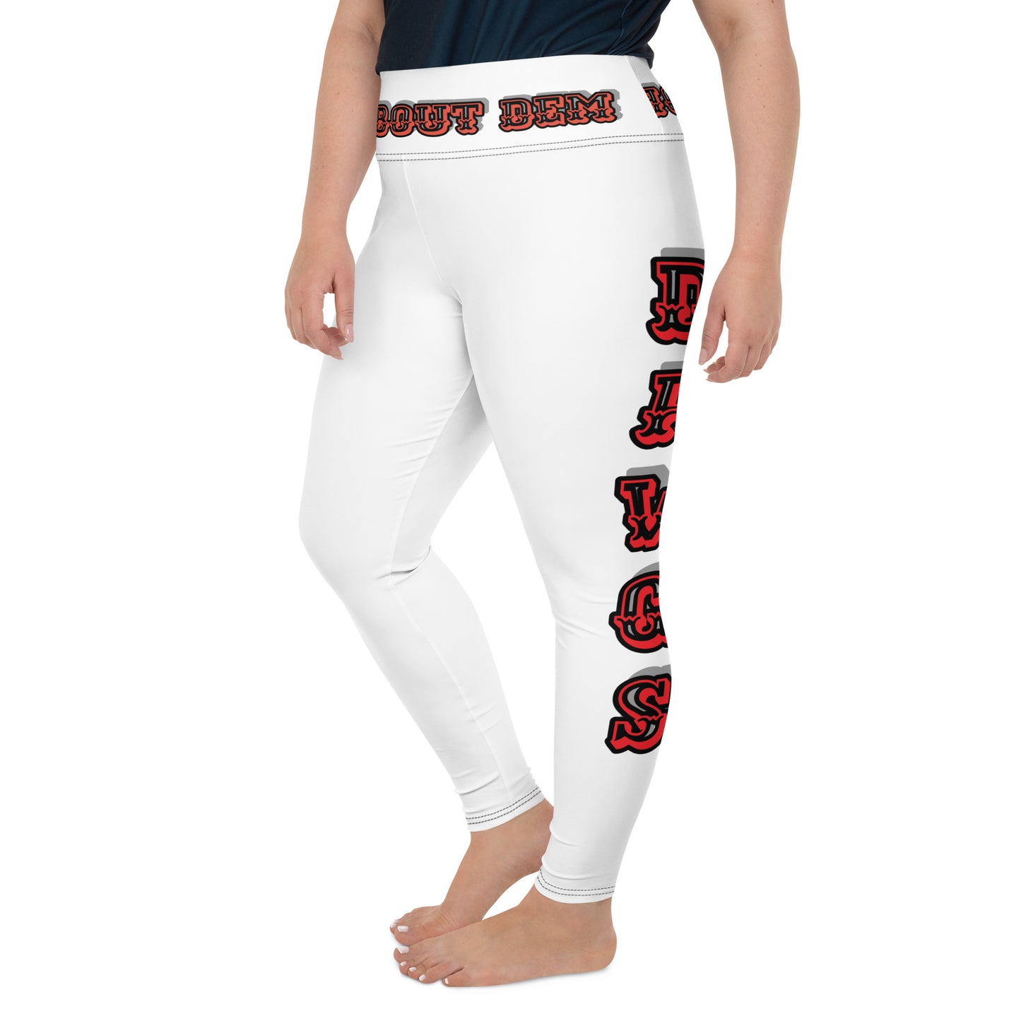 How Bout Dem Dawgs Plus Size Leggings