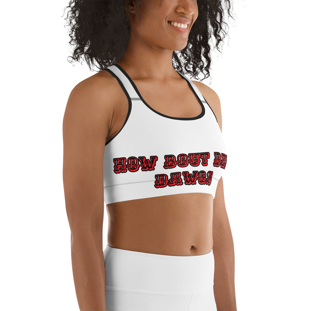 How Bout Dem Dawgs Sports bra