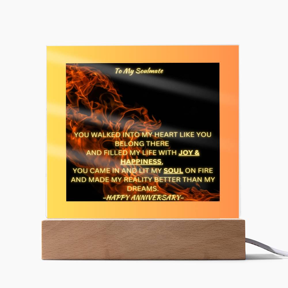 Anniversary |To My Soulmate | Soul on Fire