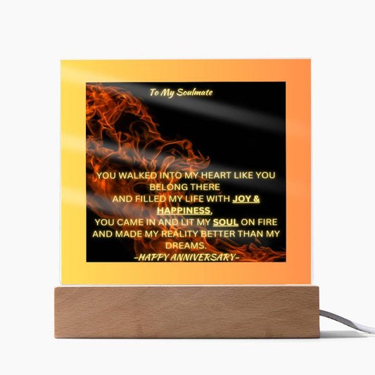 Anniversary |To My Soulmate | Soul on Fire