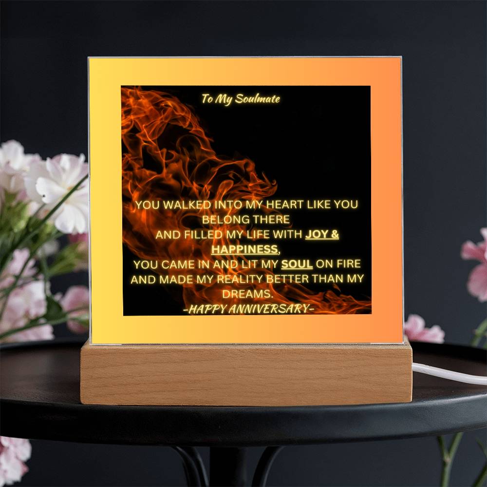 Anniversary |To My Soulmate | Soul on Fire