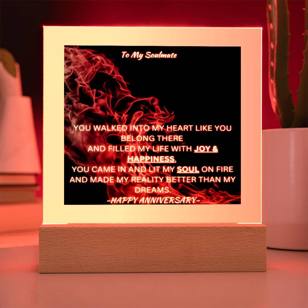 Anniversary |To My Soulmate | Soul on Fire